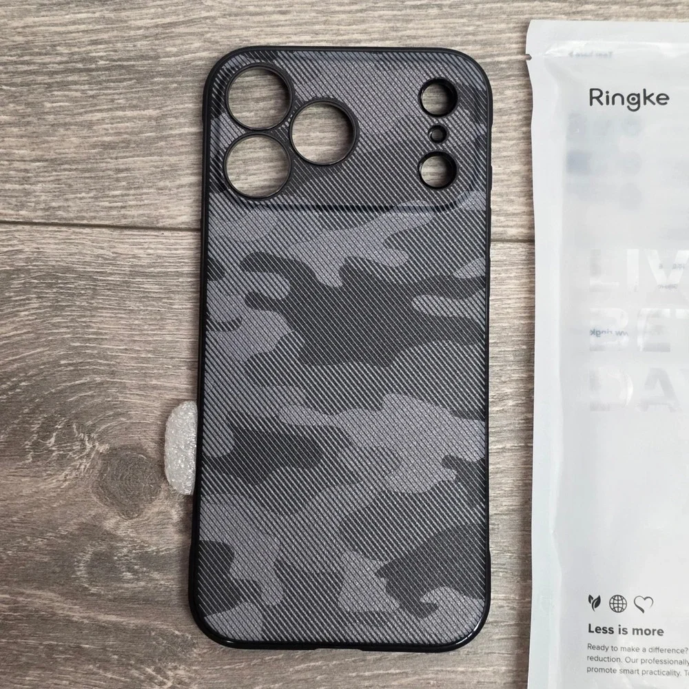 Ringke Onyx Magnetic iPhone 16 Pro Max Case Camo Black MagSafe Compatible